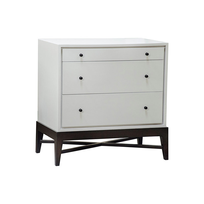 Commode 3 tiroirs en bois récupéré