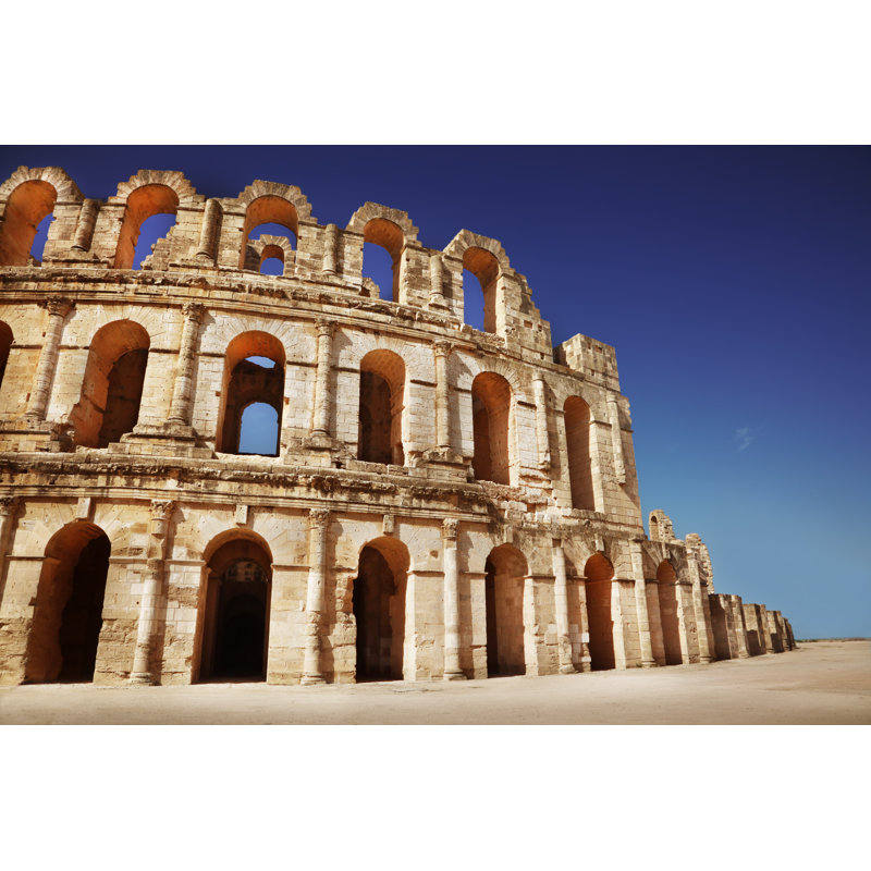 Tropez Amphitheater - Wrapped Canvas Print, 61cm H x 91cm W x 3.8cm D