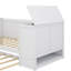 Lit de jour simple avec accoudoirs avec rangement et couchette de chargement USB-1583571802