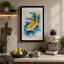 Leaping Fish Modern - Print-136627858-136627853