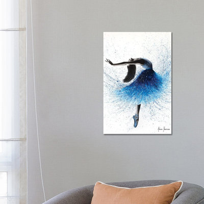 Crystal Fountain Dance by Ashvin Harrison - Print on Canvas