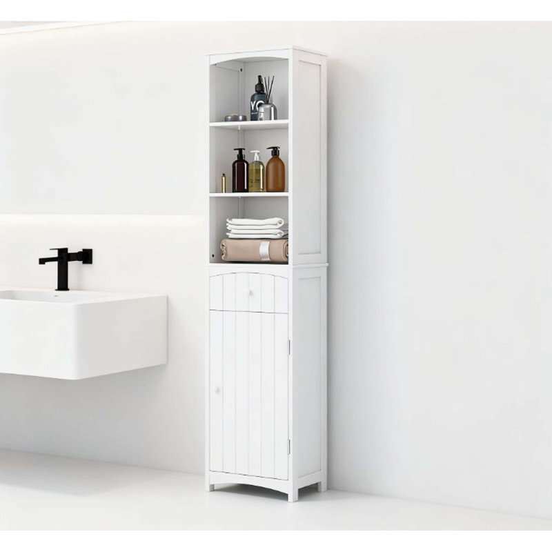 Freestanding Multi-functional Bathroom Storage Unit