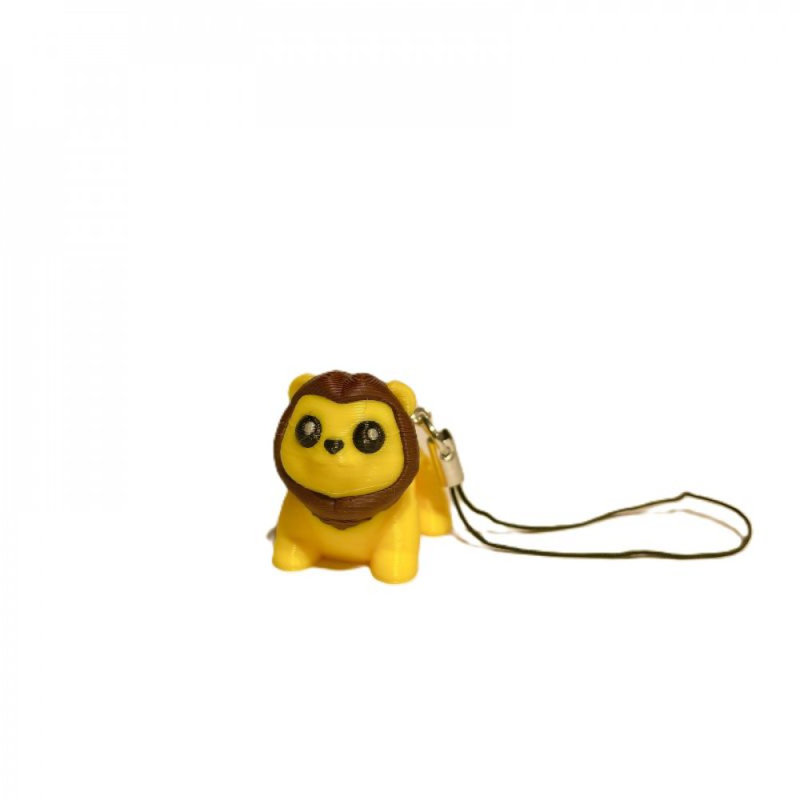 3D Printed Tiny Lion Ornament