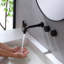 Robinet de salle de bain mural 8,07 ", robinet de meuble-lavabo en laiton massif-123131904-93588591