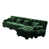 Chenille verte