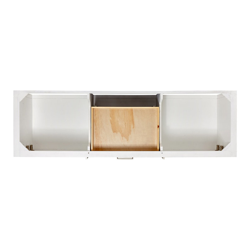 Bayhill 73'' W Double Vanity, 73", White, Oval