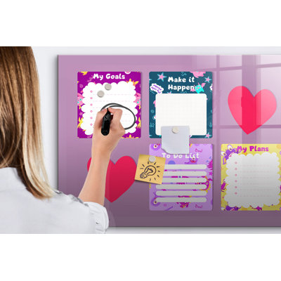 Magnetic Glass Dry Erase Board