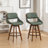 Shontina Faux Leather Swivel Bar Stool-481374836-502297925