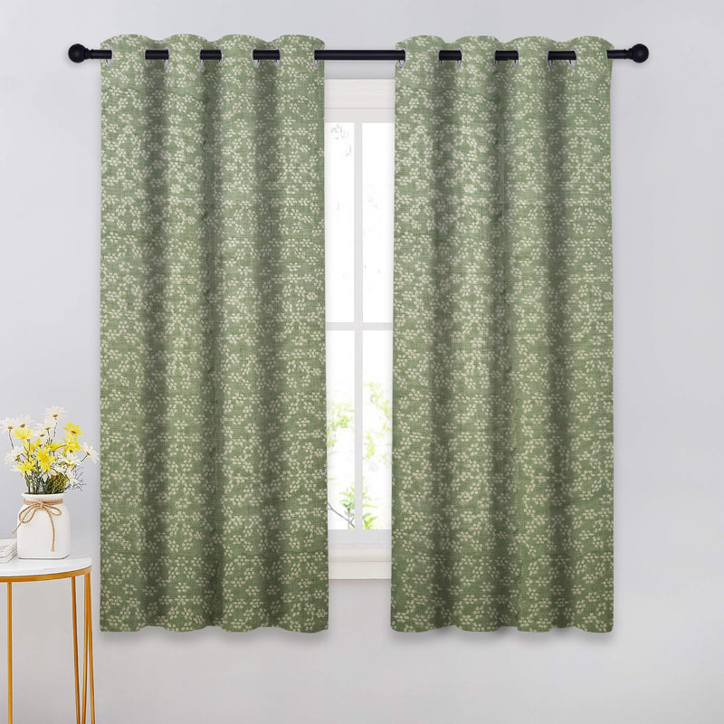 Rideau Boho Pinch Pleat, L 54 po x L 84 po