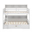 Lit superposé simple avec tablettes intégrées et tiroir-285350245