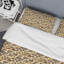 Yellow And Brown Animal Print Polyester Animal Print Duvet Cover-748140420