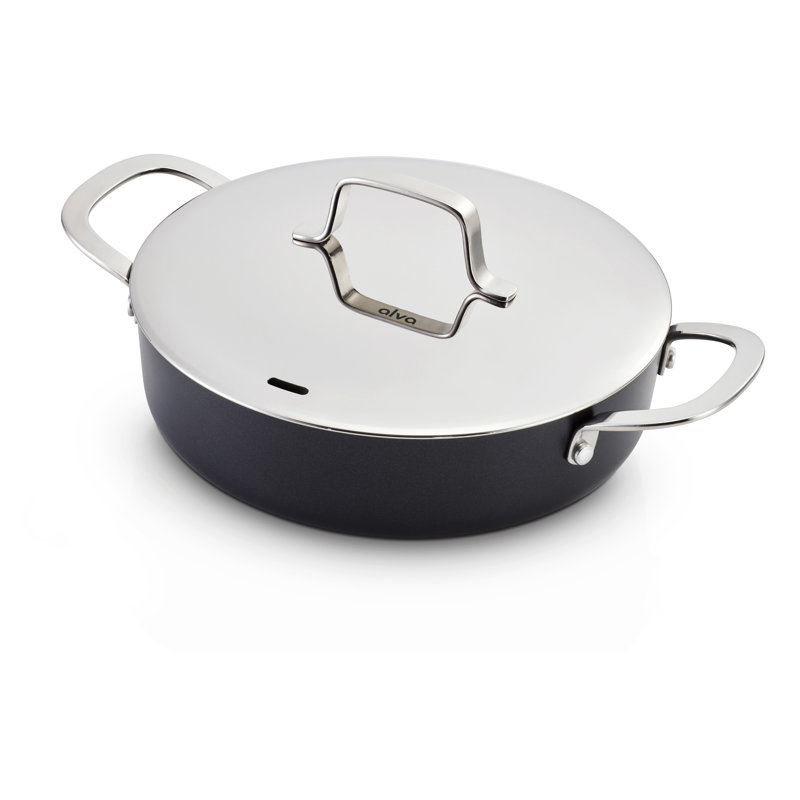 Alva Maestro 3.5 Qt. Premium Nonstick Ceramic Frying Pan with Lid - Non Toxic and Oven Safe