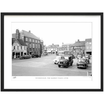Petersfield, The Market Place C1958 by Francis Frith - Single Picture Frame Print