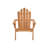 Lakeside Teak Adirondack Chair with Footrest