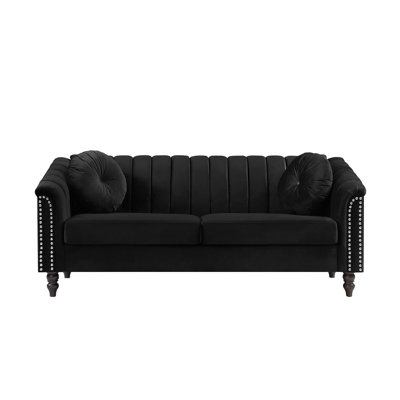 Elegant Flannel 3-Seat Sofa – Comfortable, Durable, And Luxurious Design