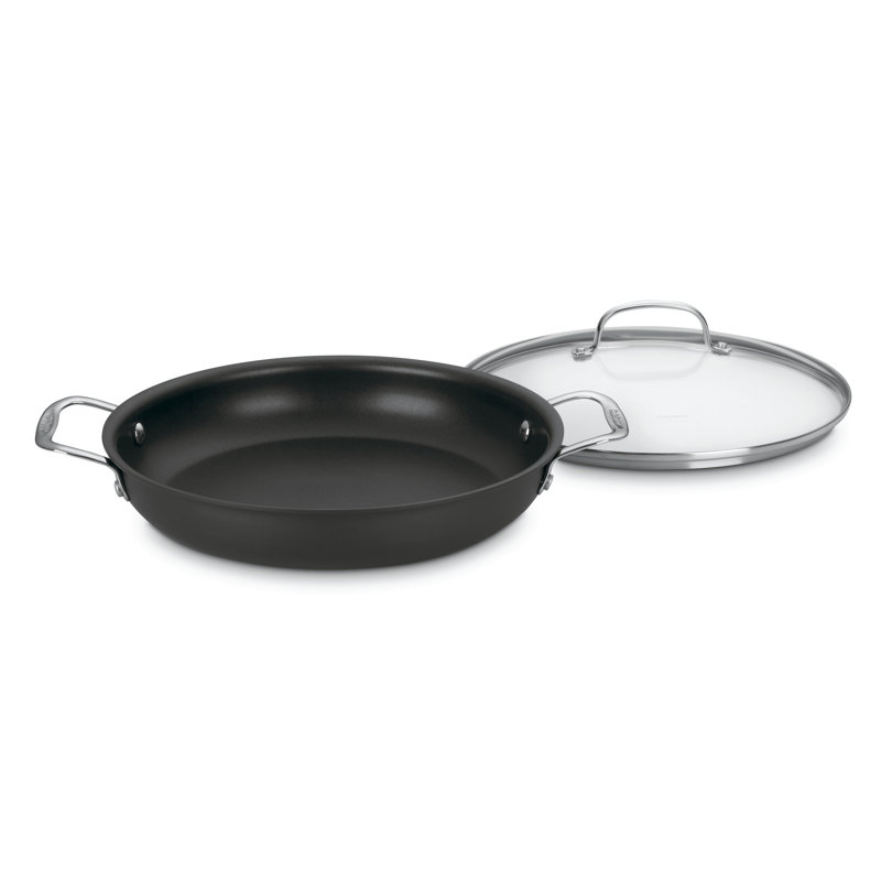 12" Hard Anodized Non-Stick Everyday Pan with Lid
