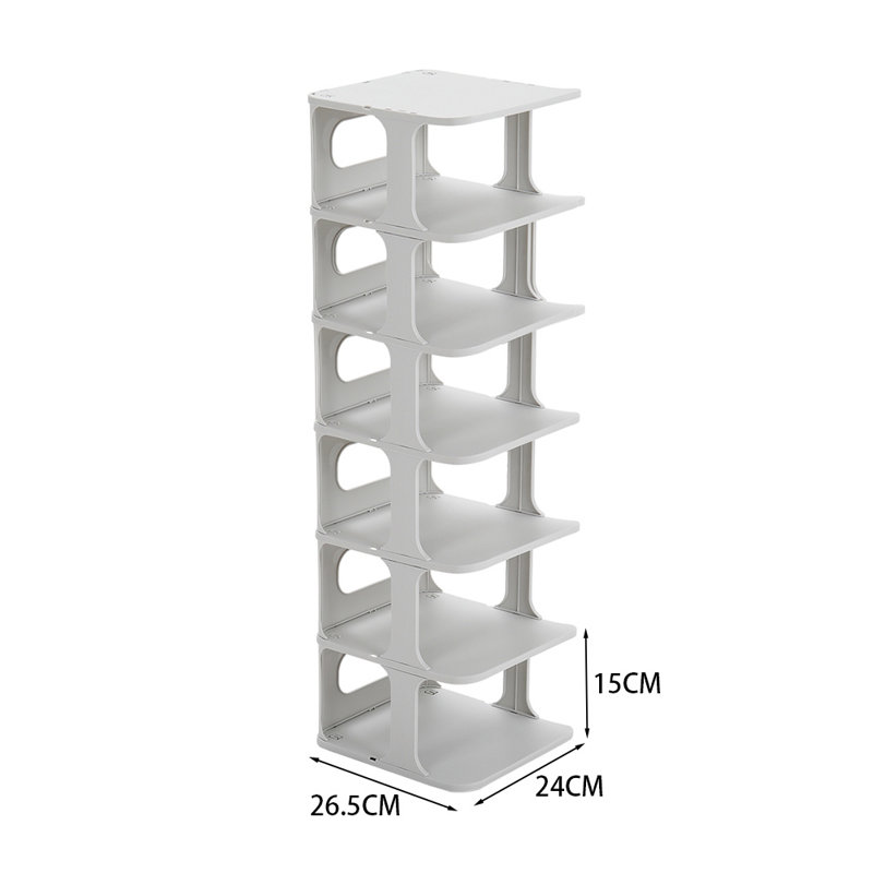 7 Pair Shoe Rack