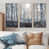 Toile naturelle avec cadre flottant