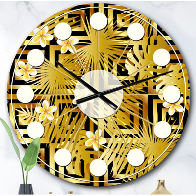 Horloge murale moderne Mid-Century