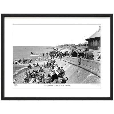 Cleveleys, The Beach C1955 - Single Picture Frame Print