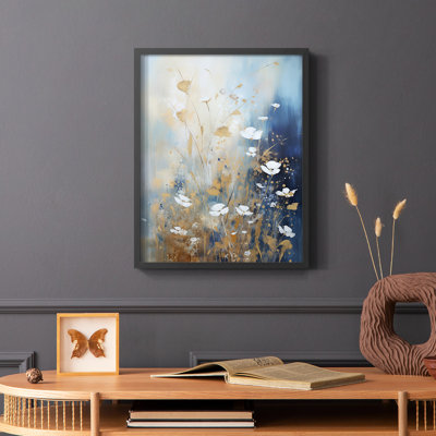 FLORAL Series CCDVI - reproduction encadrée de qualité supérieure - prête à être accrochée - aucun clou requis