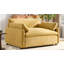 Fauteuil surdimensionné simple en chenille, fauteuil d'appoint large et profond, fauteuil rembourré moderne et confortable, canapé-lit avec coussins-133138363
