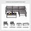 Aalijah 3 Seater Sofa Set