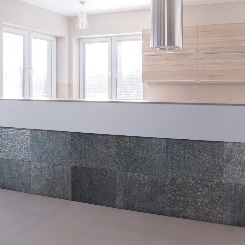 VersaLite Stone 3 pi. X 9 pi. Placage de pierre Ultraflex, feuille de placage de pierre flexible pour panneaux de mur et de plancher (27 pieds carrés / caisse)