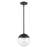 Martina 1-Light Dimmable Steel Globe Pendant-86275726