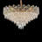 Regalia 21-Light Crystal Chandelier - Gold