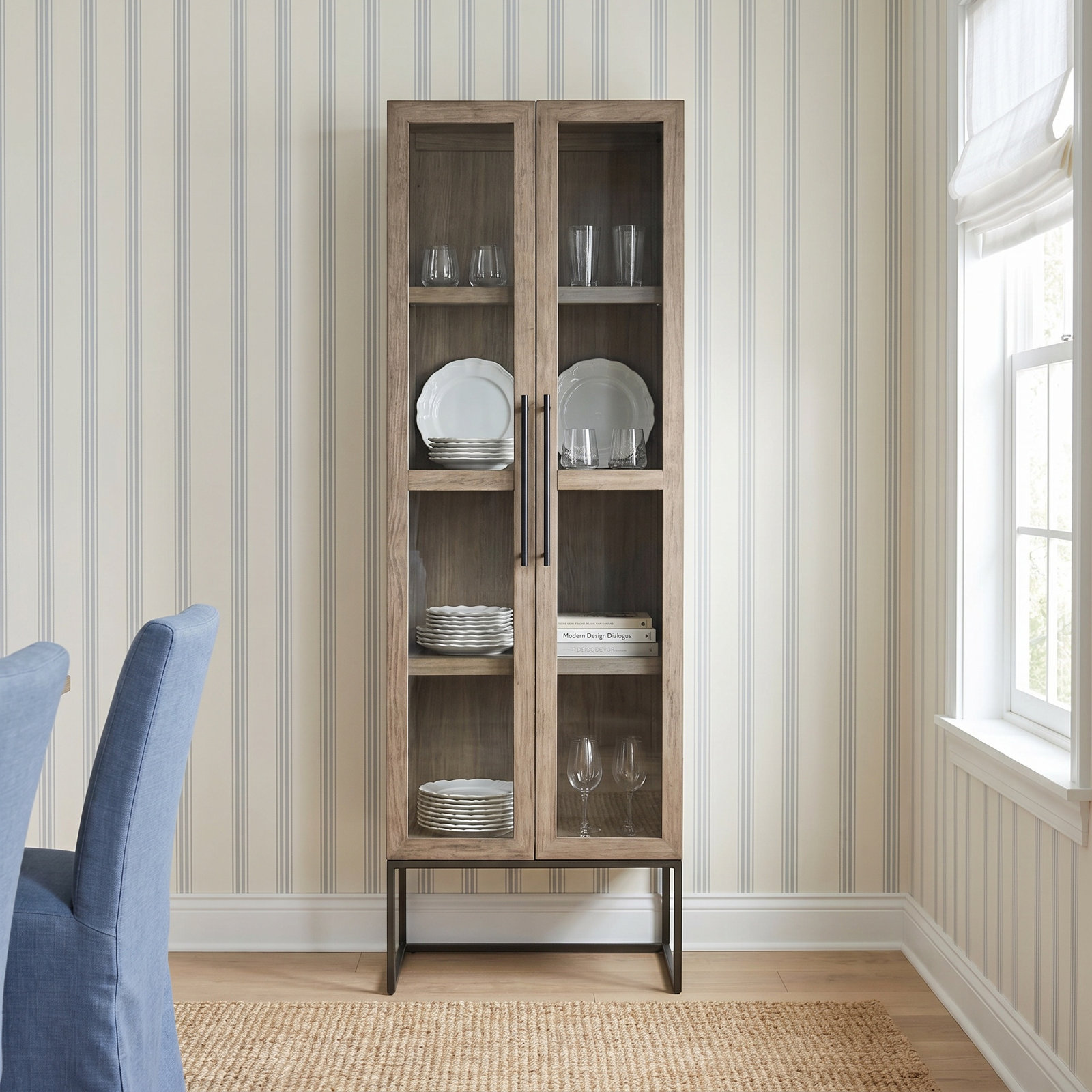 Baxley Dining Cabinet, Brown