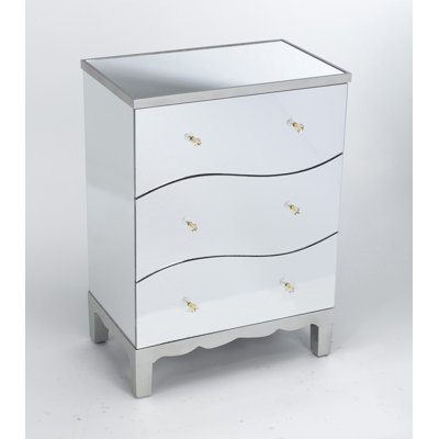Commode d'appoint 3 tiroirs Buckingham