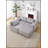 Upholstered Cloud Couch Deep Seats Right - Facing Chaise