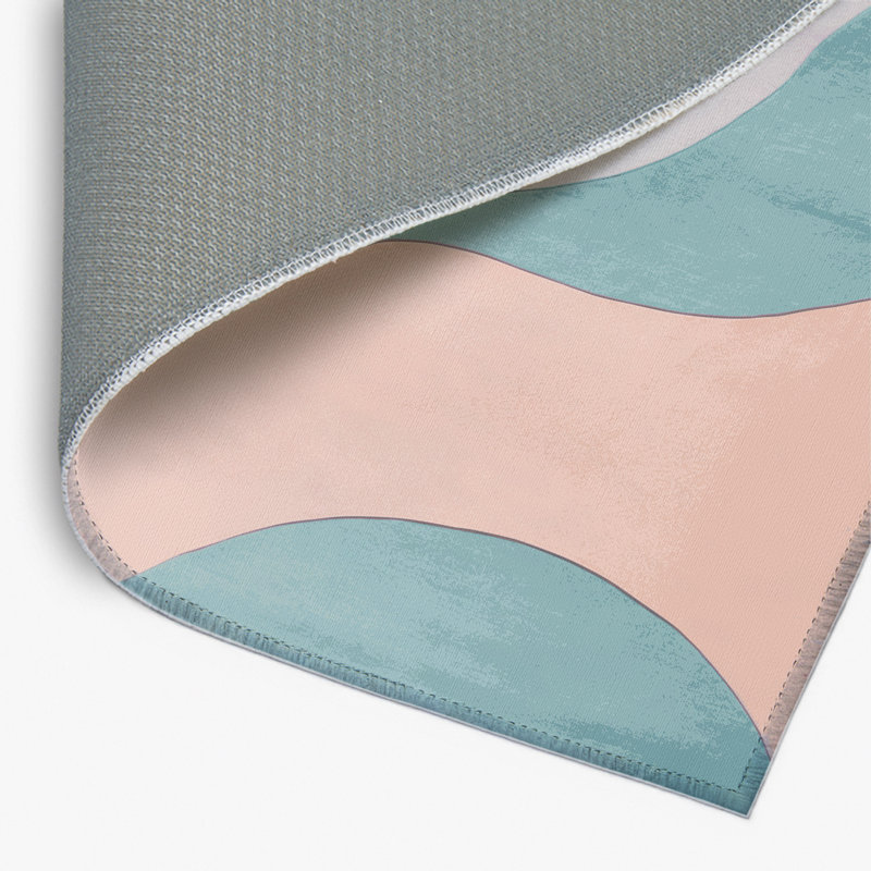 Tapis d'intérieur et d'extérieur Periwinkle Haze, Rectangle 1 pi 6 po x 2 pi 6 po