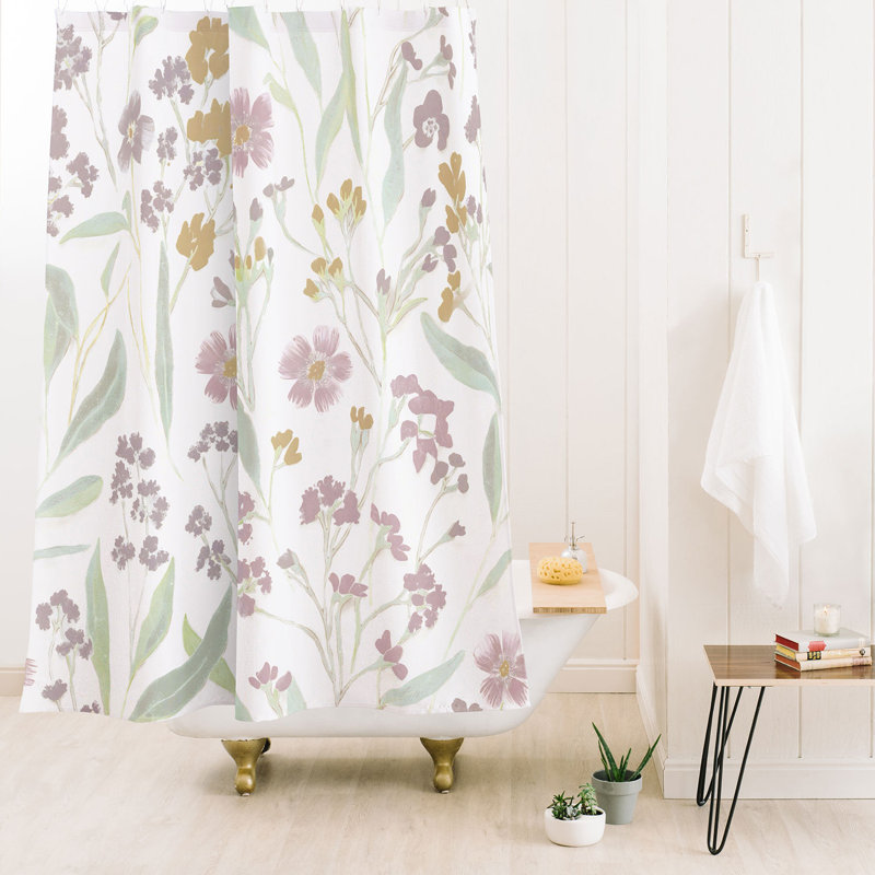 Rideau de douche Ninola Design, Purple Abstract