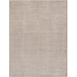 Hand Woven Cotton and Wool Area Rug