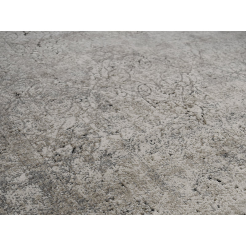 Tapis gris Sidra, Rectangle 5 pi x 8 pi