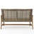Natural With Iron Frame Stable Wood And Accent Traits-1137016485