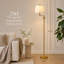 Lampe sur pied à bras pivotant 67 po avec télécommande-1467526321