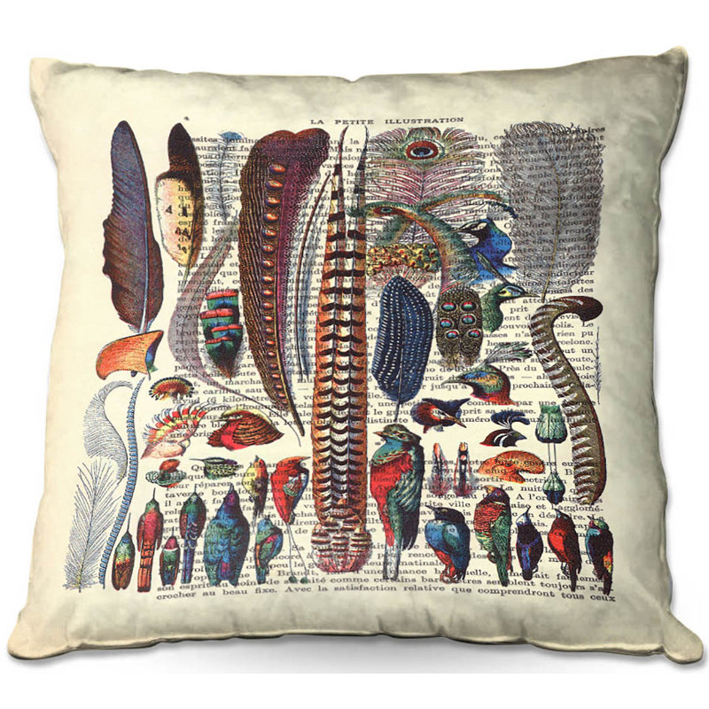  Coussin Couch Feather, 18 po x 18 po