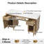 Meuble-lavabo de 60 po avec lavabo SMC, armoire de rangement spacieuse et moderne, pieds en bois massif-839293752