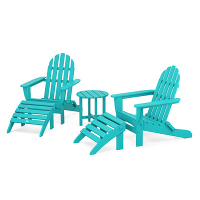 POLYWOOD Classic Adirondack 5-Piece Casual Set