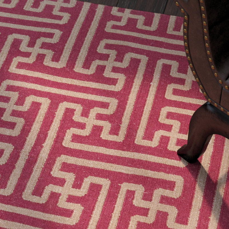 Berkley Wool Geometric Indoor Rug, Rectangle 8' x 11'