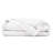 Goose Feather Fiber & Down Blanket, All-Season Bedding Comforter with Satin Trim - Soft Breathable Shell - for Layering - Machine Washable-102305821-102305823