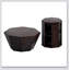 Ensemble de table basse, table basse, salon 31,5 "octogonale en bois d'hévéa-111459090