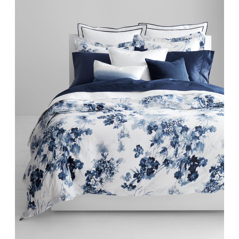 Flora Duvet Cover Set, King Duvet Cover + 2 King Shams