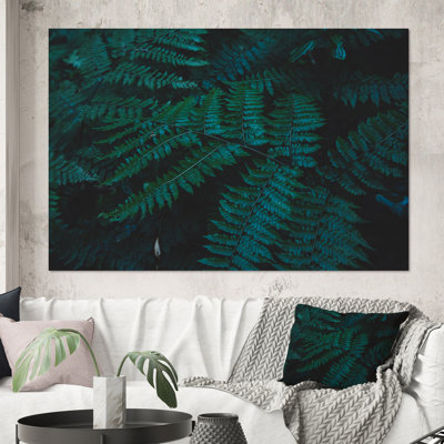 Brownies vert foncé - photographie sur toile