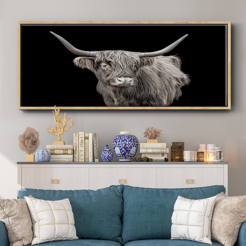 It's a Mooood I- Framed Canvas