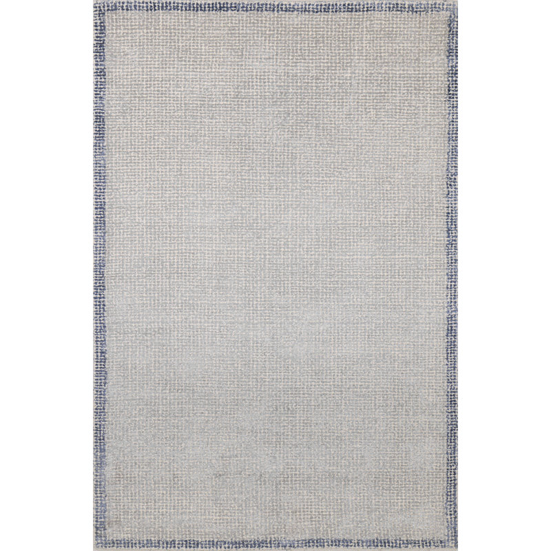 Anzio Area Rug in Denim/Gray, Rectangle 7'9" x 9'9"