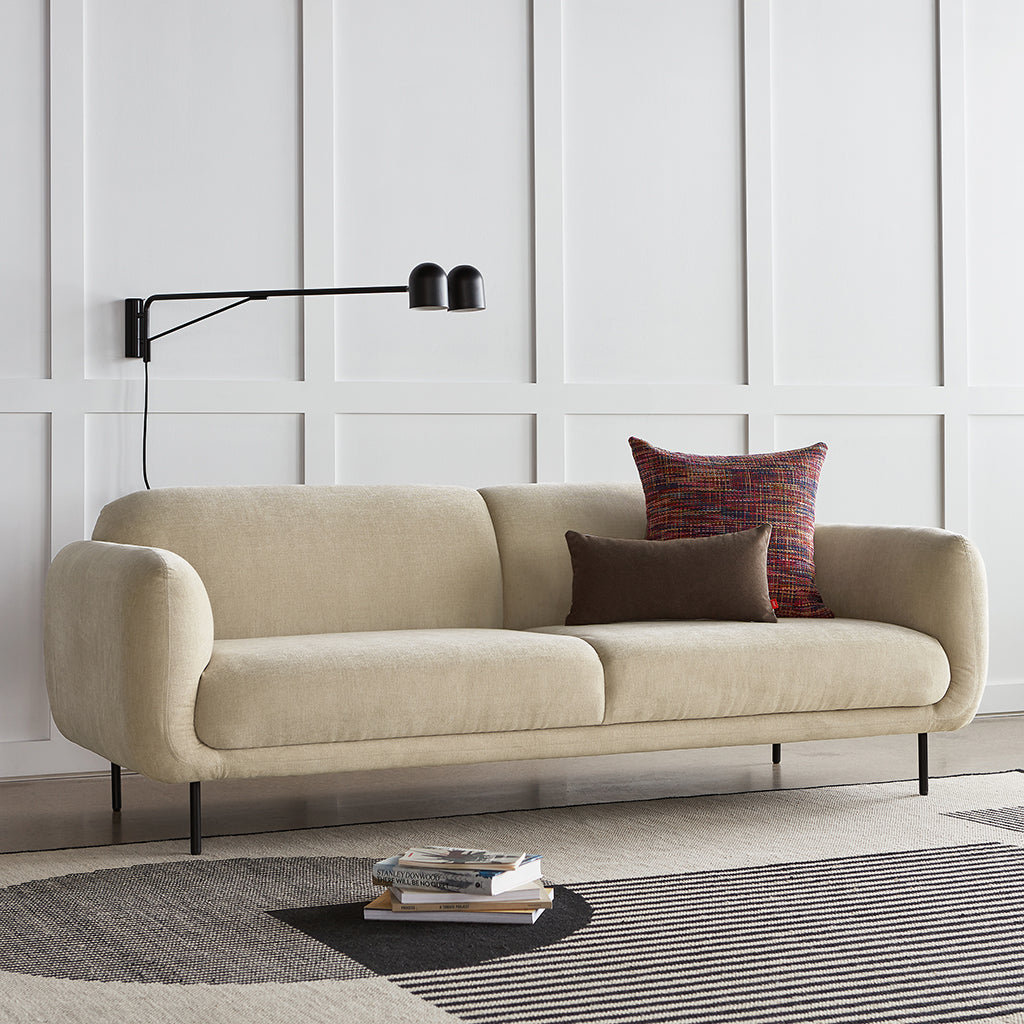 Nord 86" Sofa, Rosseau Barley